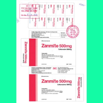Zanmite 500mg 4 Thuốc Zanmite 500mg