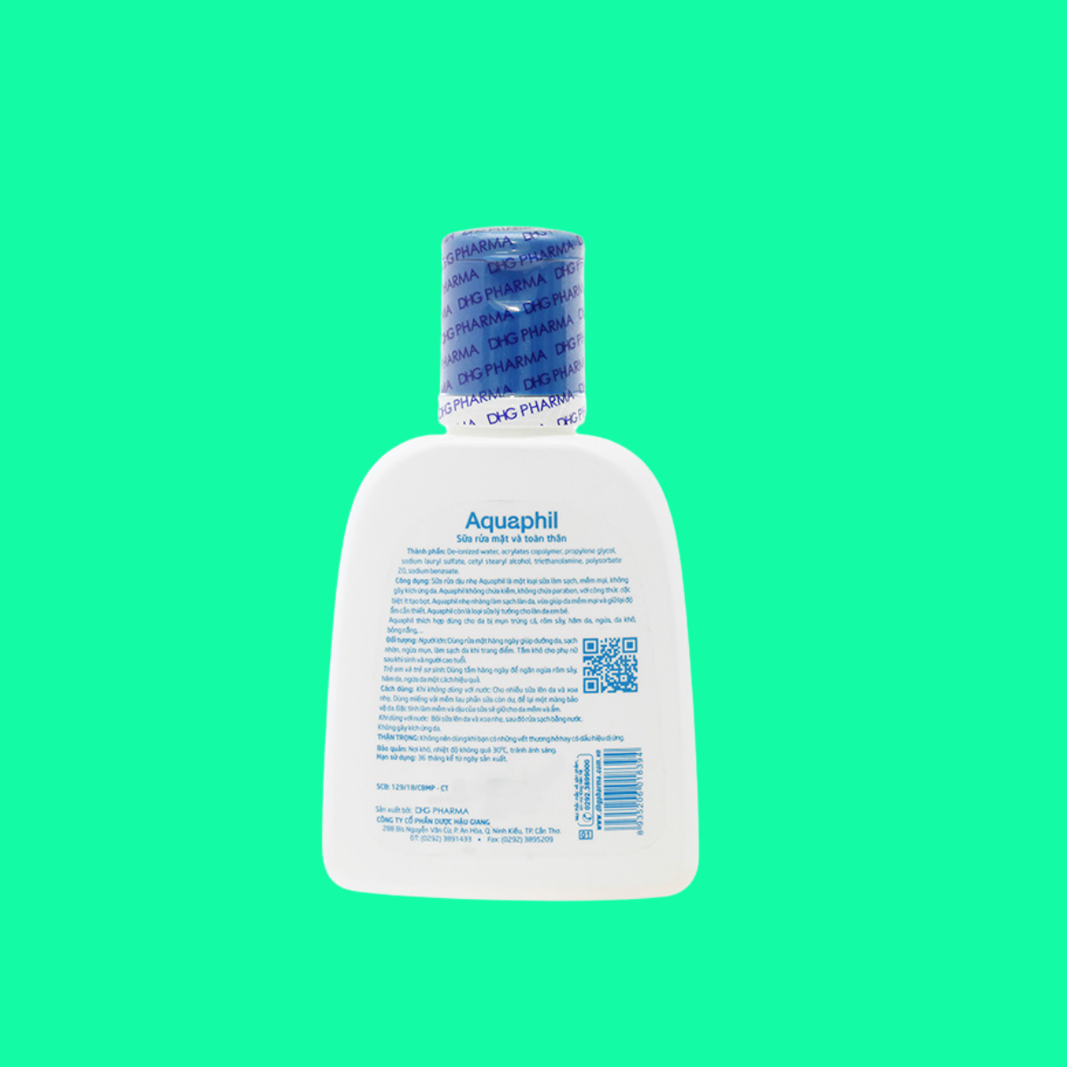 aquaphil-125-3 Sữa rửa dịu nhẹ Aquaphil