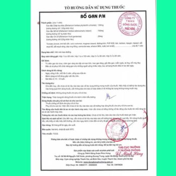 Thuốc Bổ gan PH