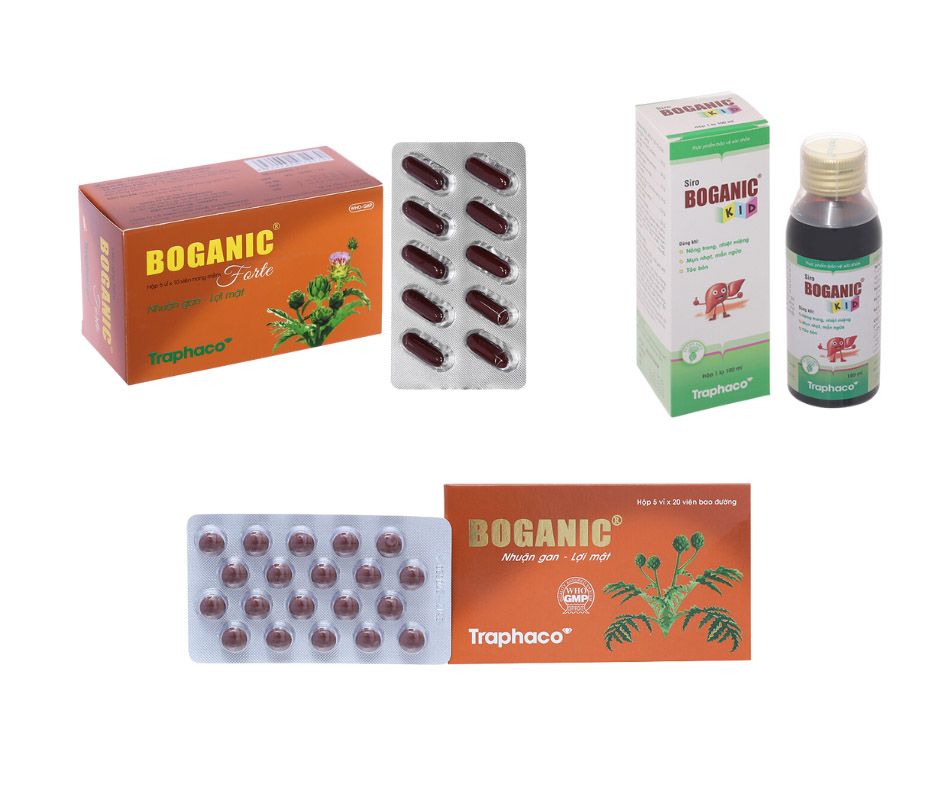 Bổ gan Boganic