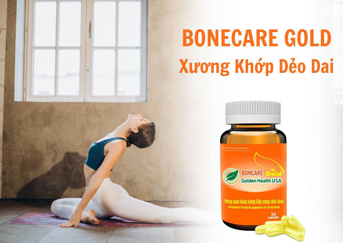Boncare Gold 9 Canxi Boncare Gold giúp hỗ trợ bổ sung canxi