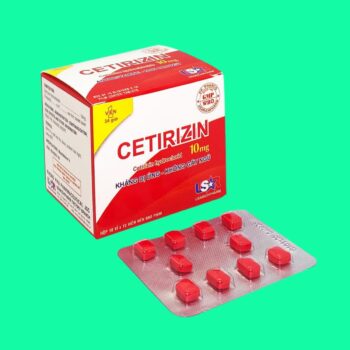 Thuốc Cetirizin 10mg Usarichpharm