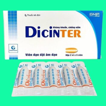 Viên đặt âm đạo Dicinter