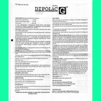Thuốc Dipolac G