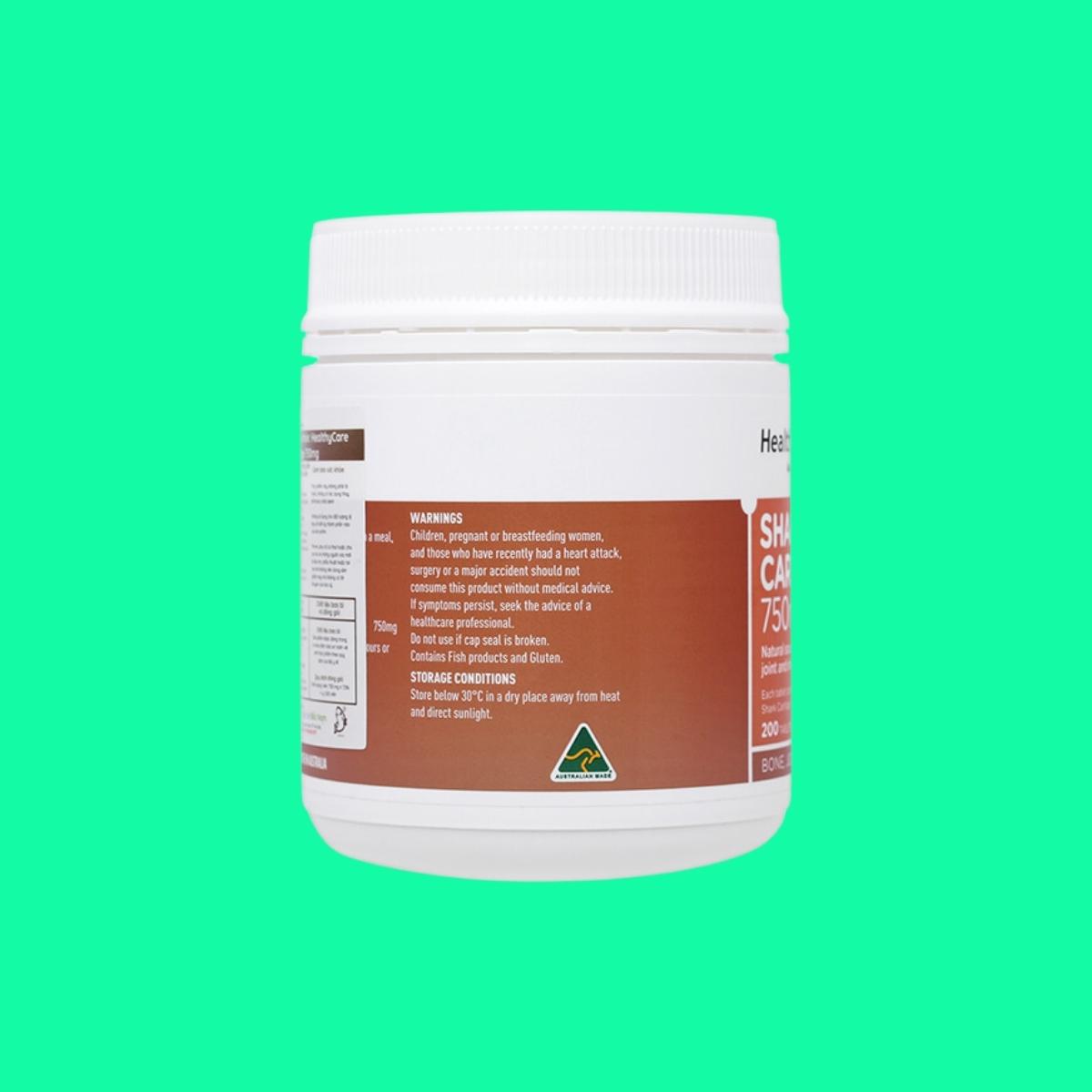healthy-care-shark-cartilage-4 Healthy Care Shark Cartilage 750mg