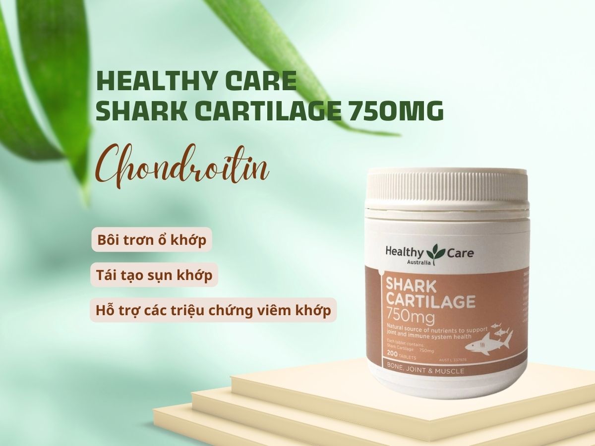 Healthy Care Shark Cartilage 750mg 10 Healthy Care Shark Cartilage 750mg