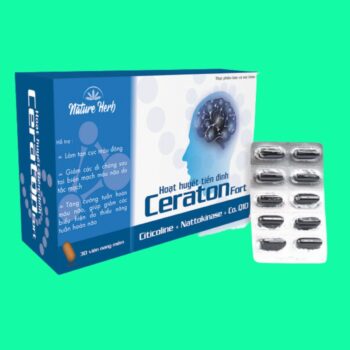 Viên uống Hoạt Huyết Tiền Đình Nature Herb Ceraton Fort