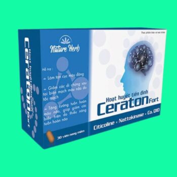 Viên uống Hoạt Huyết Tiền Đình Nature Herb Ceraton Fort