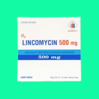 Lincomycin 500mg Domesco 4 Licomycin 500mg Domesco