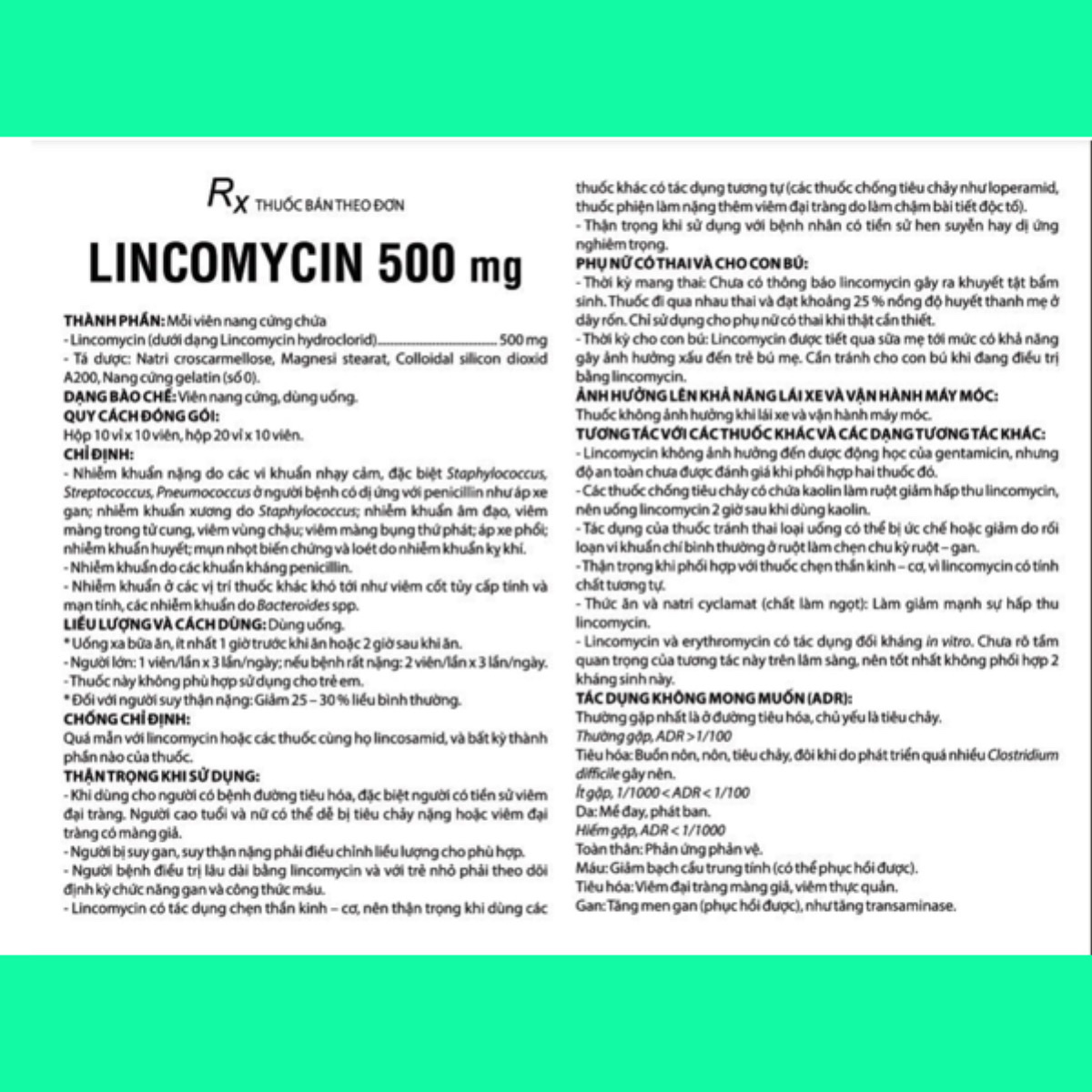 licomycin-500-domesco-hdsd-1 Licomycin 500mg Domesco