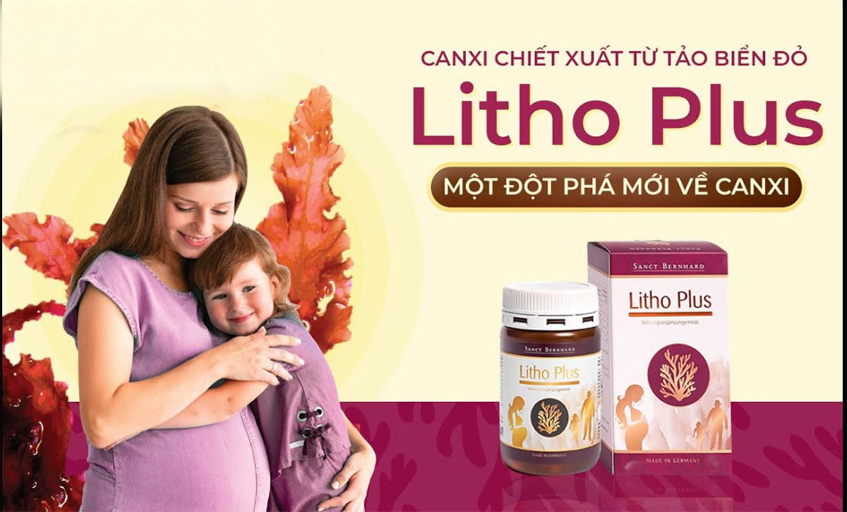 Litho Plus 60 viên giúp ngừa loãng xương, mất xương