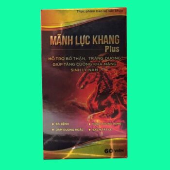 Mãnh Lực Khang Plus 7 Mặt trước hộp Mãnh Lực Khang Plus