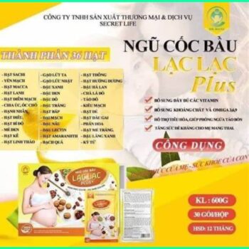 Ngũ cốc bầu Lạc Lạc Plus+ 10 Ngũ cốc bầu Lạc Lạc Plus+