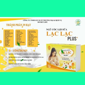 Ngũ cốc lợi sữa lạc lạc Plus+