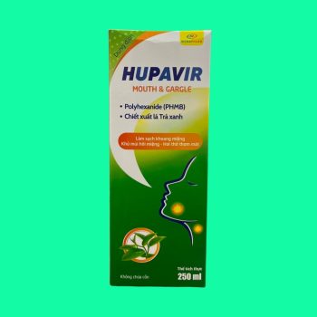 Dung dịch súc họng - súc miệng Hupavir