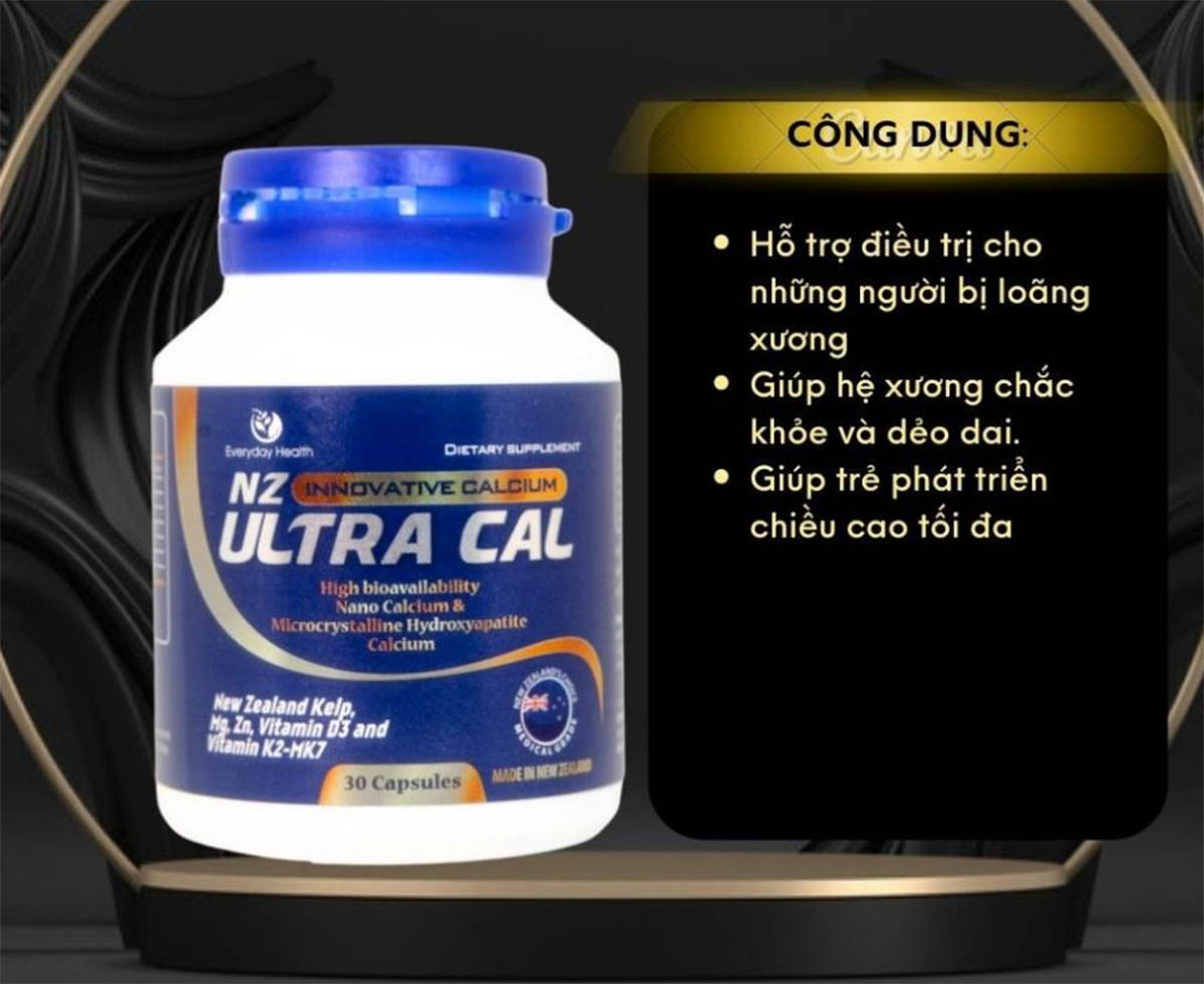 NZ-Ultra Cal giúp ngừa loãng xương