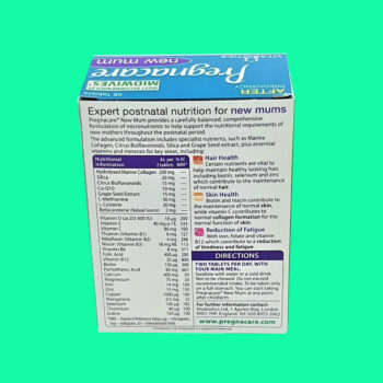 Pregnacare New Mum