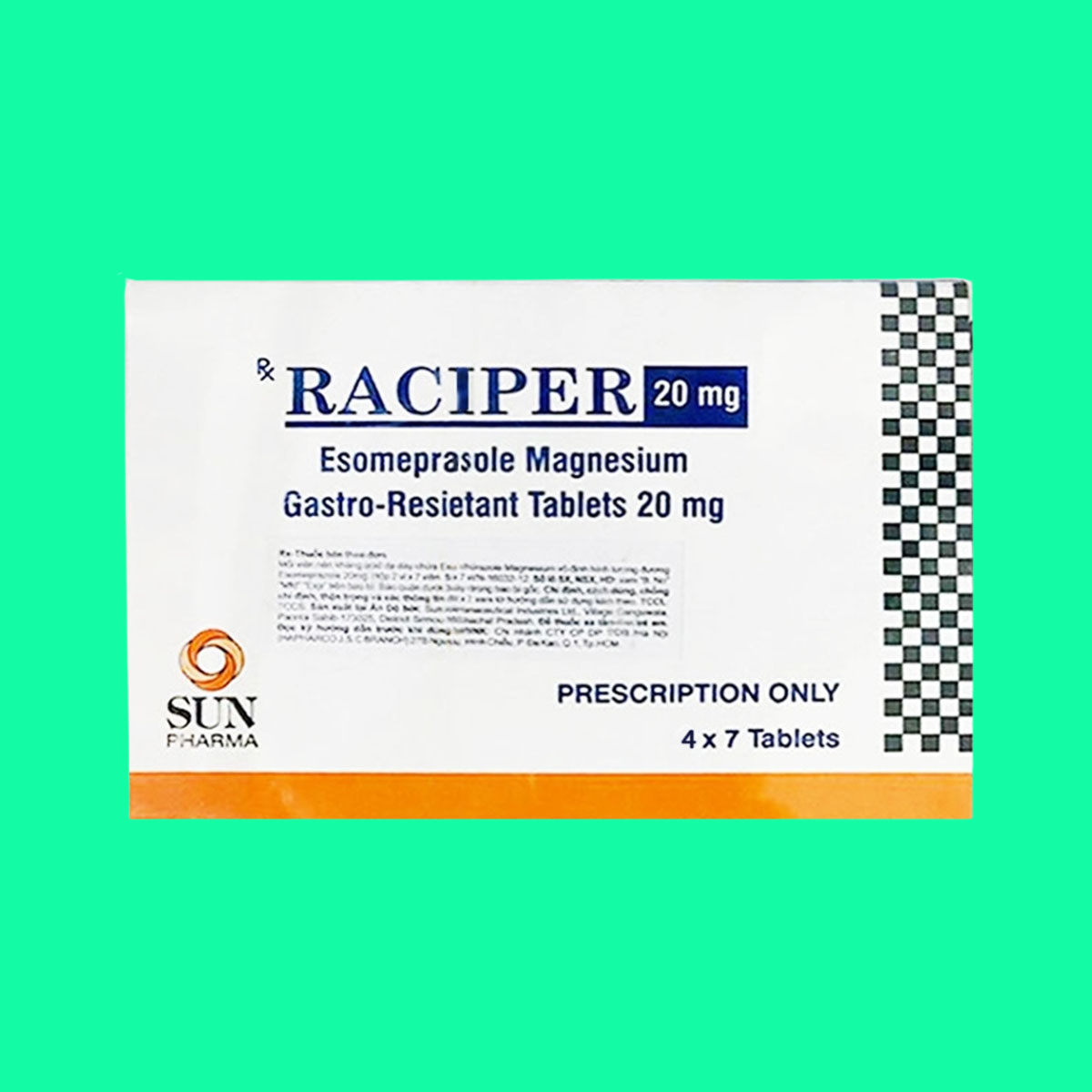 raciper-20-1 Raciper 20mg Tablets Sun Pharma