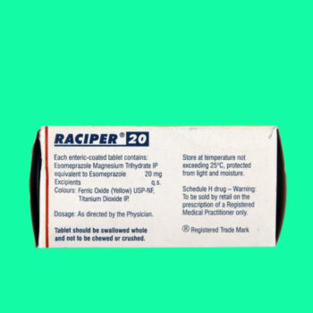 Raciper 20mg Tablets Sun Pharma 1 Raciper 20mg Tablets Sun Pharma