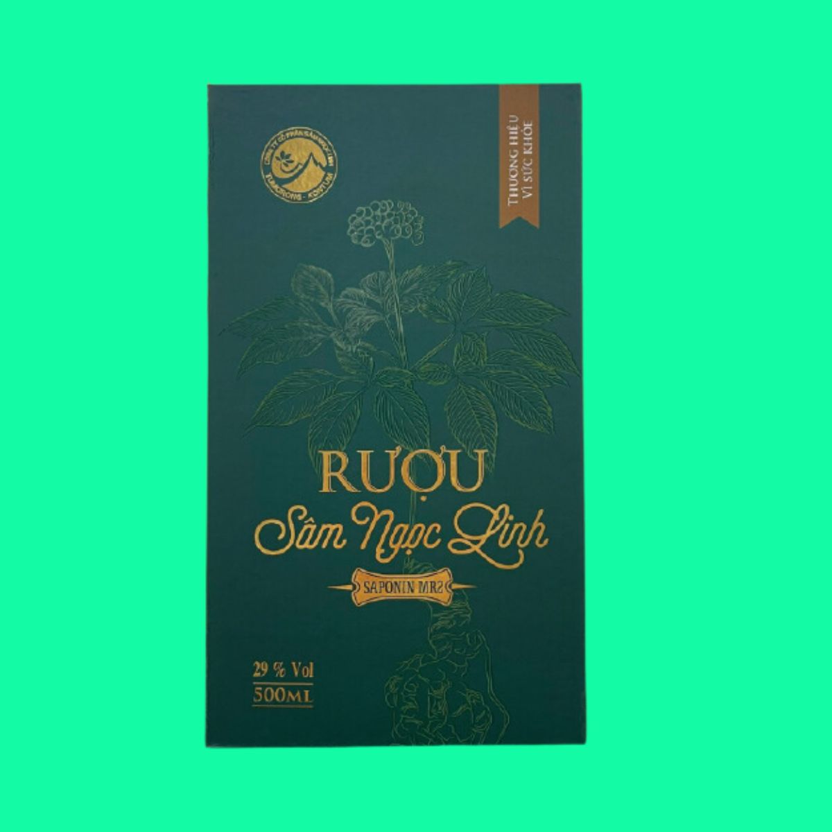 ruou-sam-ngoc-linh-2 Rượu sâm Ngọc Linh (Chai vuông 500ml) Tu Mơ Rông