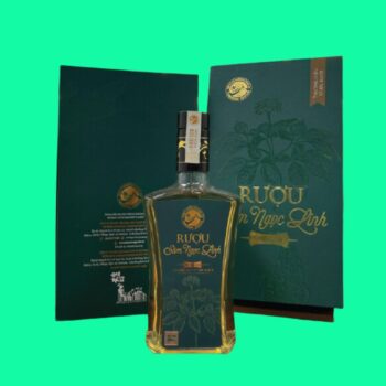 Rượu sâm Ngọc Linh (Chai vuông 500ml) Tu Mơ Rông