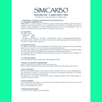 Viên nén Simicarbo