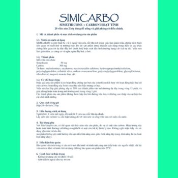 Viên nén Simicarbo