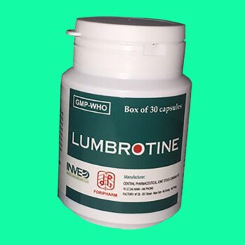 Lumbrotine TW3 lọ 30 viên