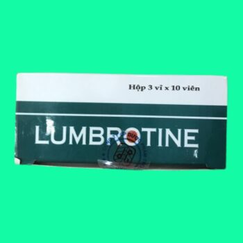 Lumbrotine TW3 vỉ 30 viên 5 Lumbrotine TW3 vỉ 30 viên