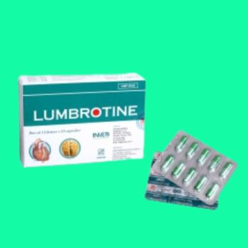 Lumbrotine TW3 vỉ 30 viên 7 Lumbrotine TW3 vỉ 30 viên