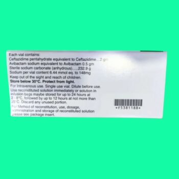 Zavicefta 2g/0,5g 8 Zavicefta 2g/0,5g