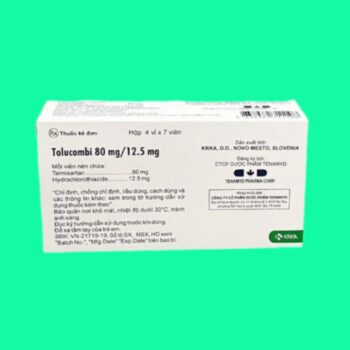 Tolucombi 80mg/12.5mg 2 Thuốc Tolucombi 80mg/12.5mg