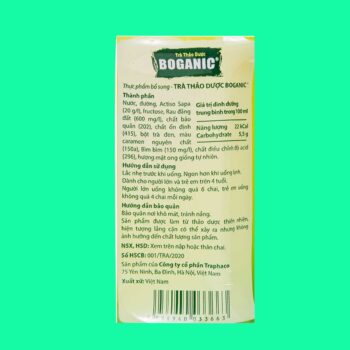 Trà thảo dược Boganic