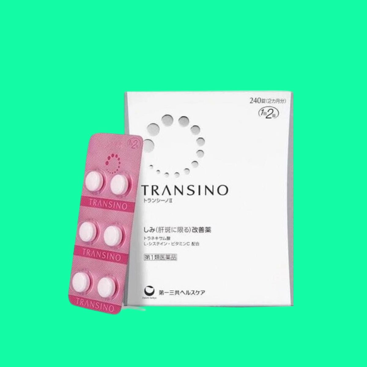 transino-7 Viên uống trị nám Transino