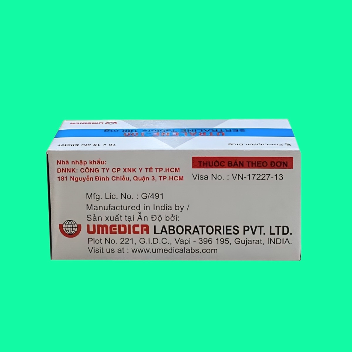 utralene-100-5 Thuốc Utralene 100