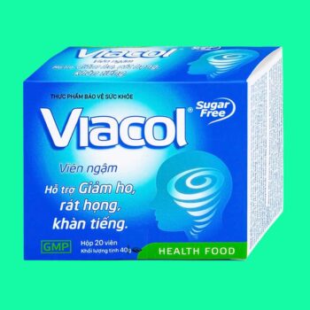 Viên Ngậm Viacol 2 Thuốc Viên Ngậm Viacol