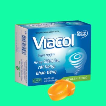 Viên Ngậm Viacol 4 Thuốc Viên Ngậm Viacol