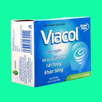 Viên Ngậm Viacol 7 Thuốc Viên Ngậm Viacol