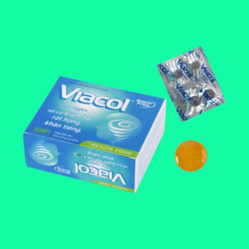Viên Ngậm Viacol 8 Thuốc Viên Ngậm Viacol