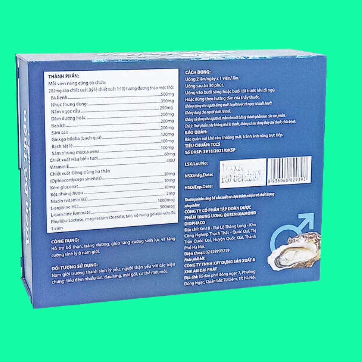 vien-bo-than-hau-bien-2 Viên bổ thận hàu biển Diophaco