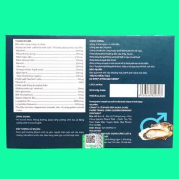 Viên bổ thận hàu biển Diophaco 8 Viên bổ thận hàu biển Diophaco