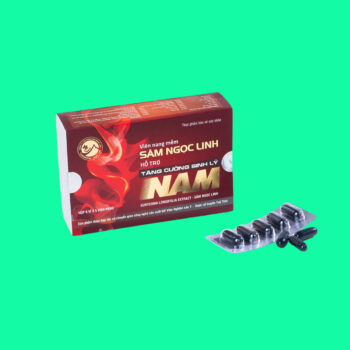 Viên nang mềm Sâm Ngọc Linh 2 Viên nang mềm Sâm Ngọc Linh