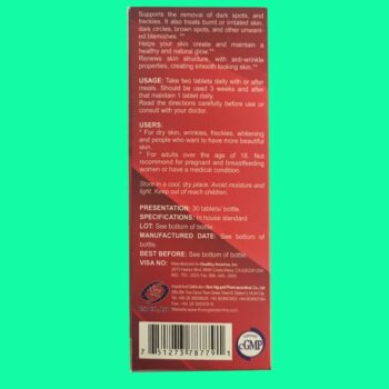 Viên uống trắng da GLUTA SKIN