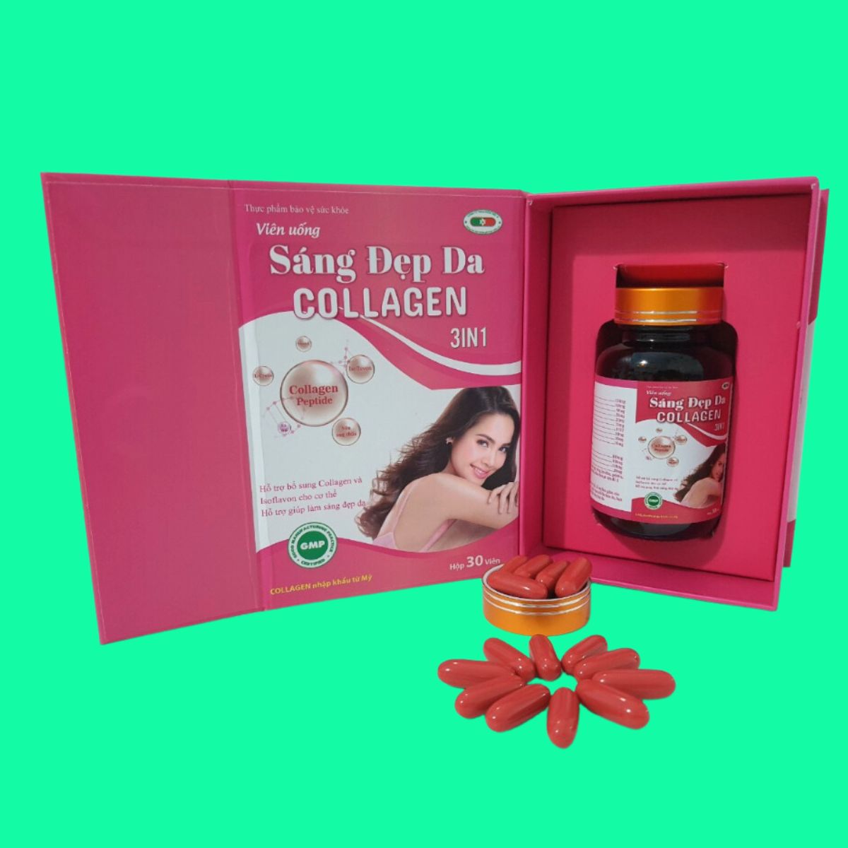 vien-uong-sang-dep-da-collagen-3in1-2 Viên uống sáng đẹp da Collagen 3in1