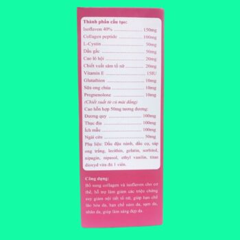 Viên uống sáng đẹp da Collagen 3in1 5 Viên uống sáng đẹp da Collagen 3in1