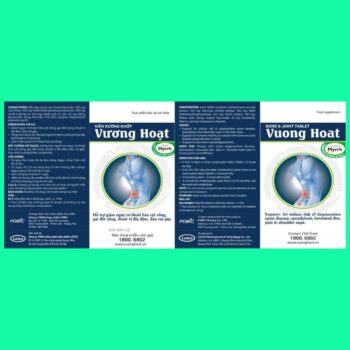 Vương Hoạt lọ 80 viên 4 Vương Hoạt