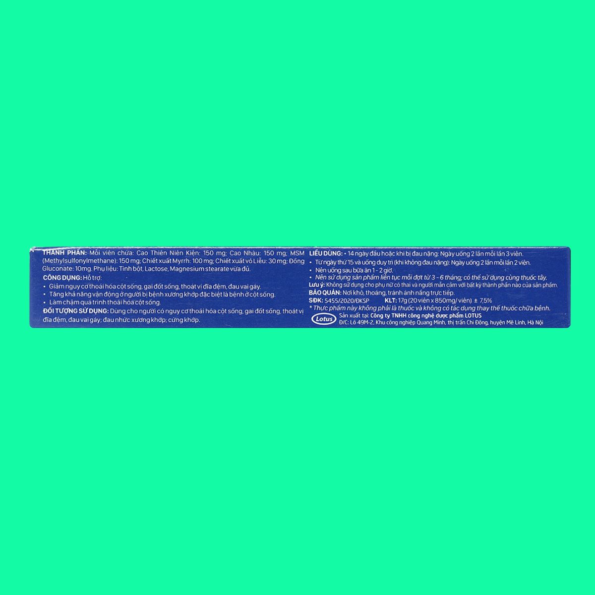 vuong-hoat-4 Viên xương khớp Vương Hoạt
