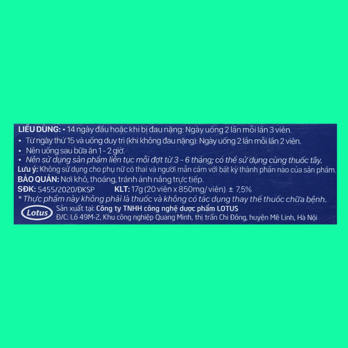 vuong-hoat-7 Viên xương khớp Vương Hoạt