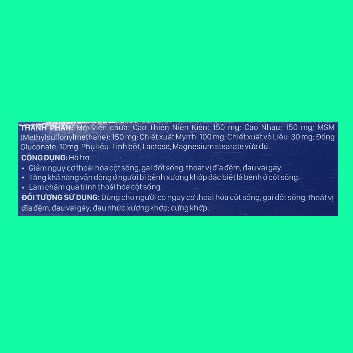 vuong-hoat-8 Viên xương khớp Vương Hoạt