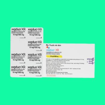 Xigduo XR 10mg/1000mg 9 thuốc Xigduo XR 1000mg/10mg